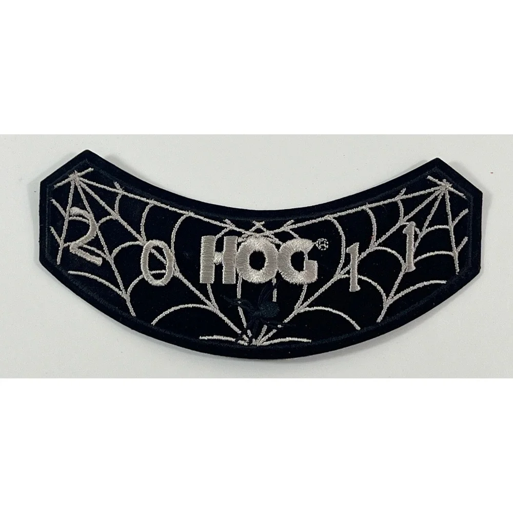 Harley-Davidson Owners Group HOG 2011 Spider Web Patch